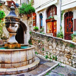 Place de la Grande Fontaine, St. Paul de Vence